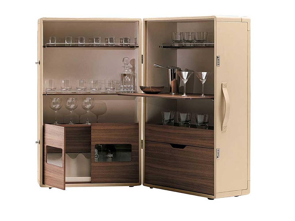 baule bar apribile su ruote