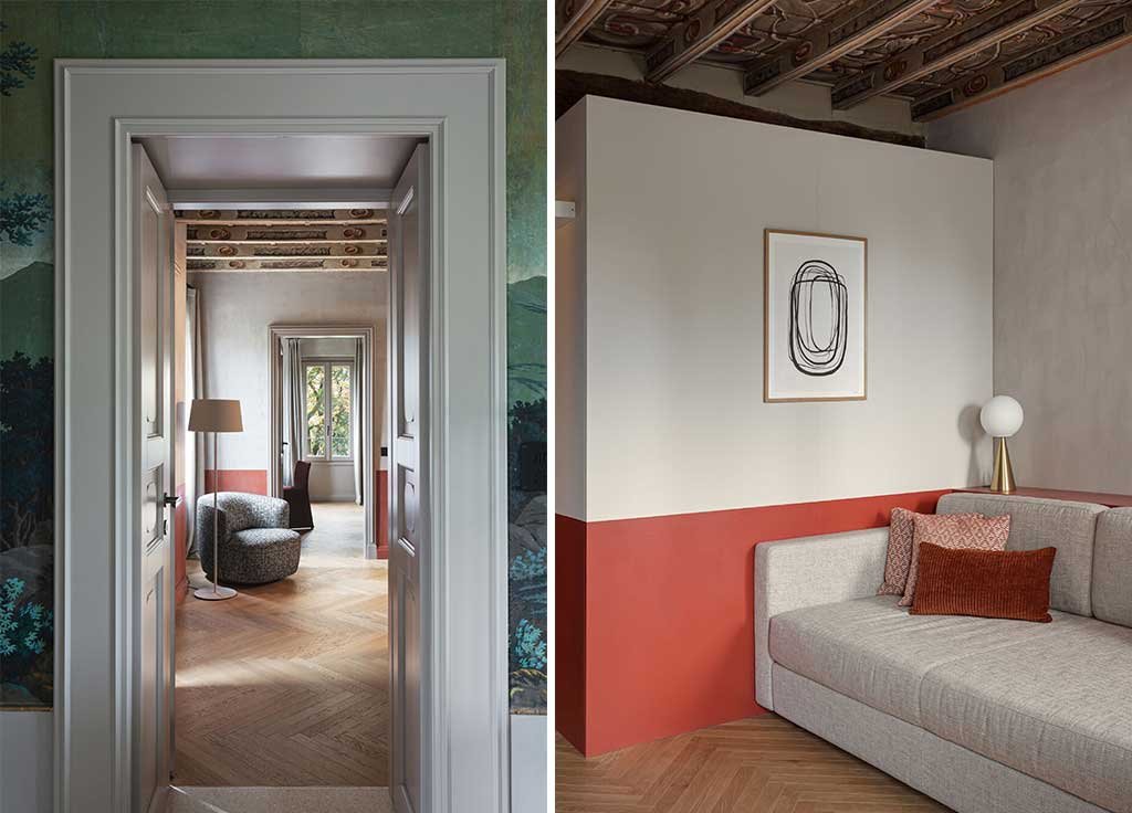 villa manodori interni moderni