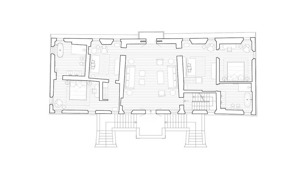 primo piano villa manodori