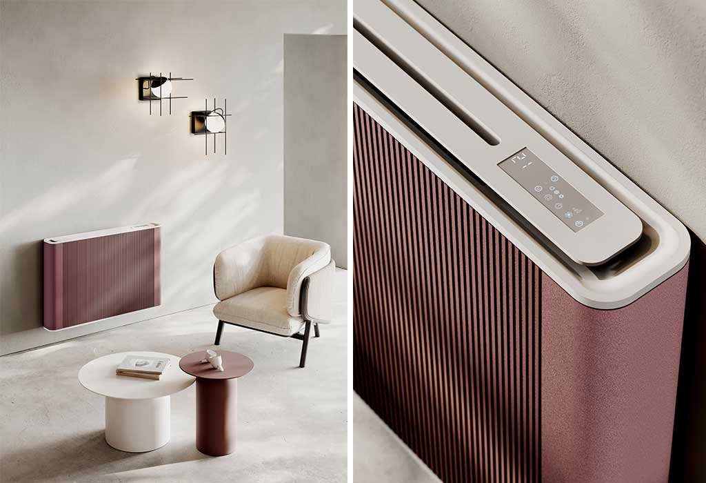 ventilconvettore parete design