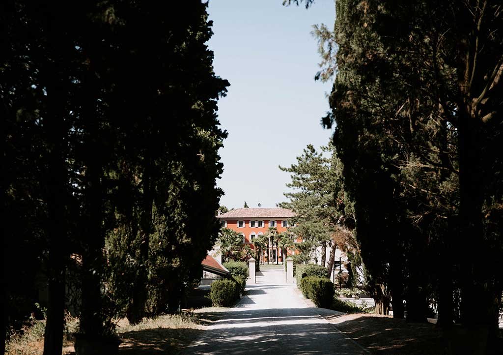 viale alberato villa manodori