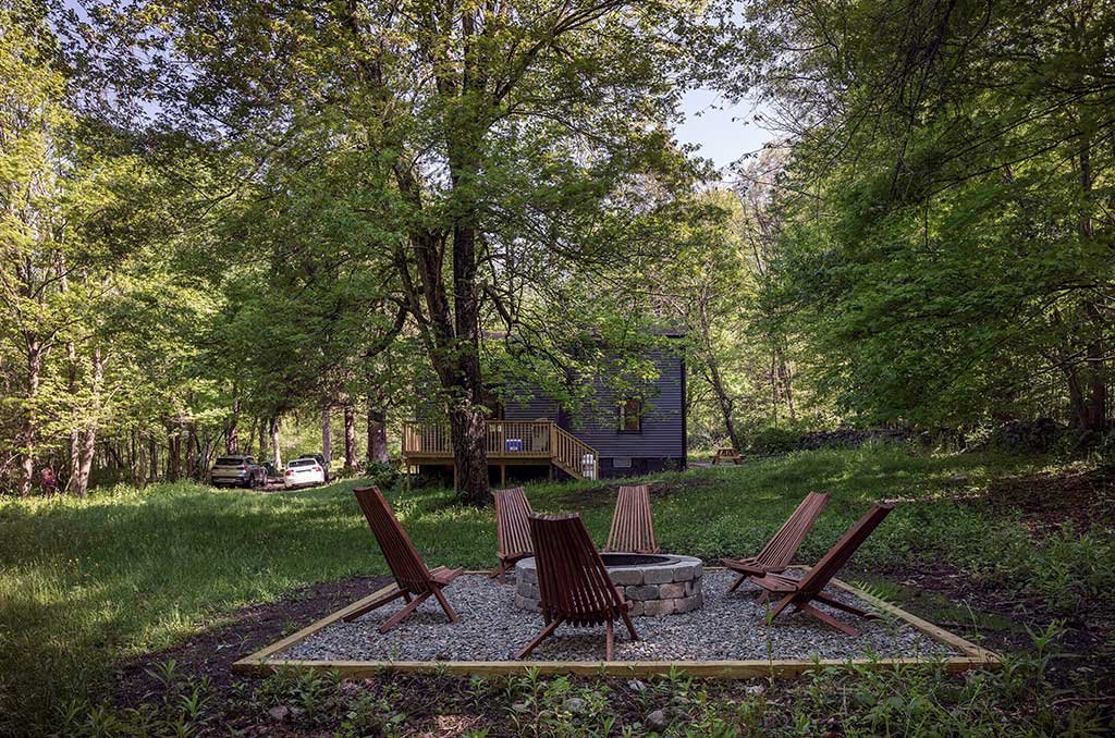 zona relax esterno cottage