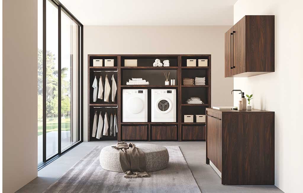 arredo-lavanderia-legno scuro