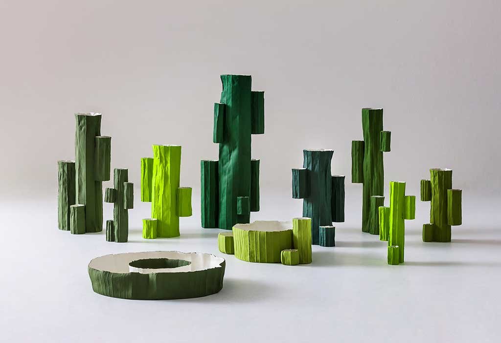 vasi cactus verdi design