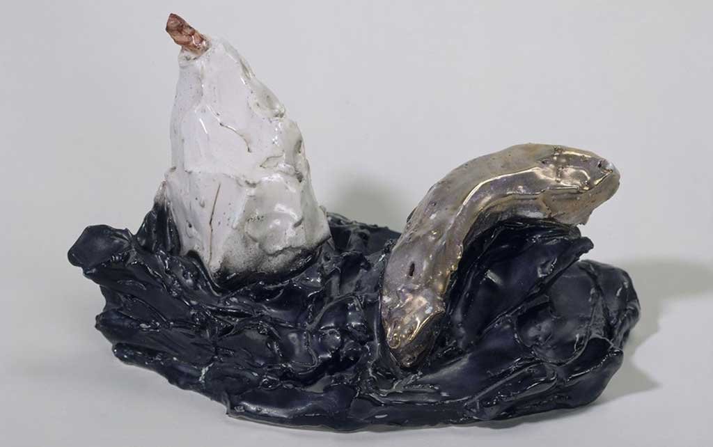 banana-e-pera-ceramica-lucio fontana
