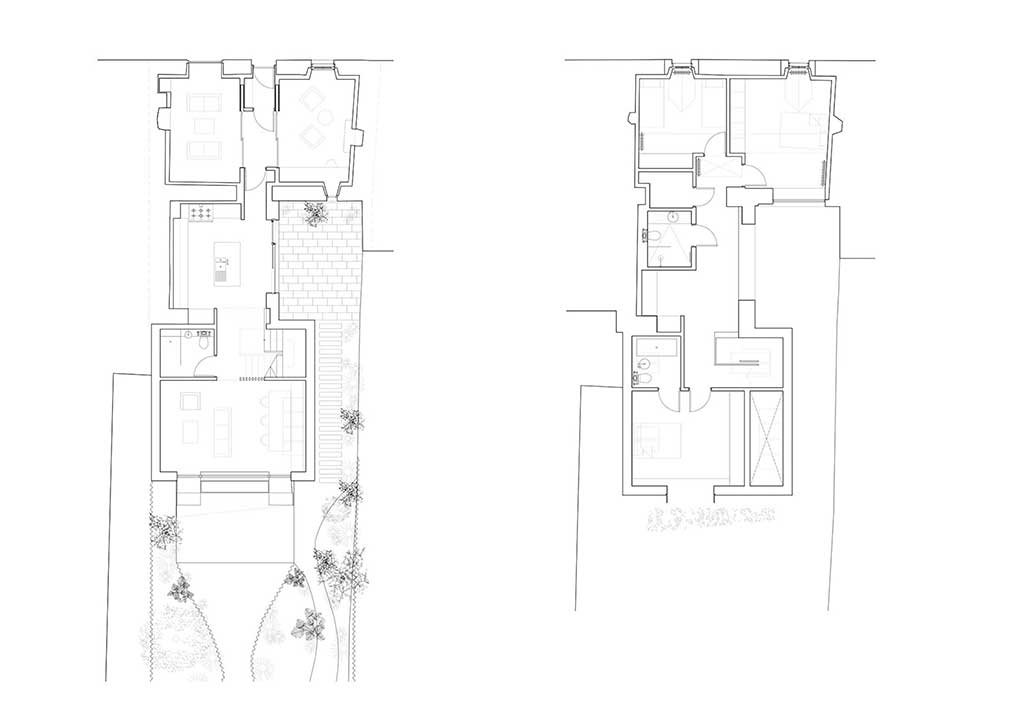 cottage nel cuore del Perthshire planimetrie