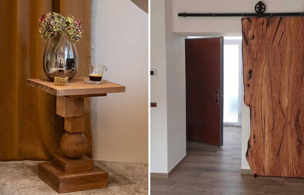 tavolino-e-porta-scorrevole-legno