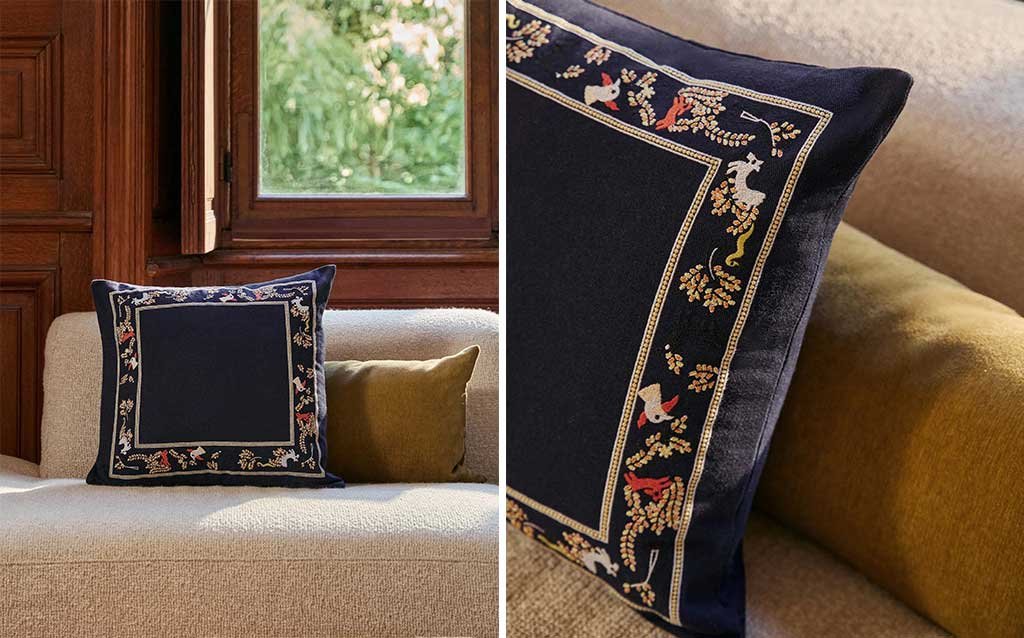 fodera cuscino tema natalizio