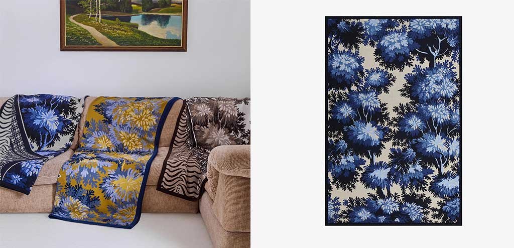 plaid in cotone naturale