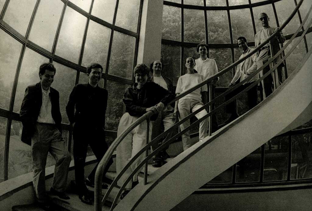 Bruno Gregori, Piercarlo Bontempi, Carla Ceccariglia, Alessandro Guerriero, Adriana Guerriero, Arturo Reboldi, Giorgio Gregori, Alessandro Mendini.