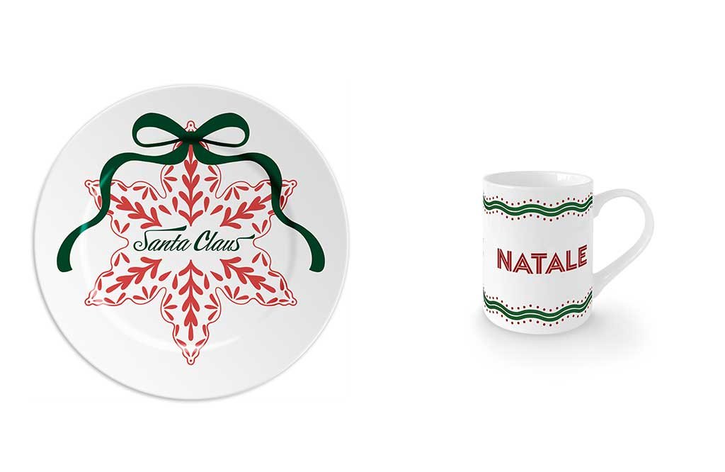 piatto-grafica santa-claus-e-mug grafica -natale