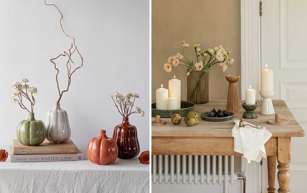vasi-ceramica-zucca-e-portacandele-ceramica-colore