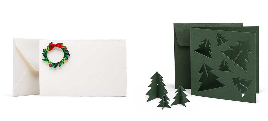 biglietti-auguri-natale-corona-e-alberelli-verdi