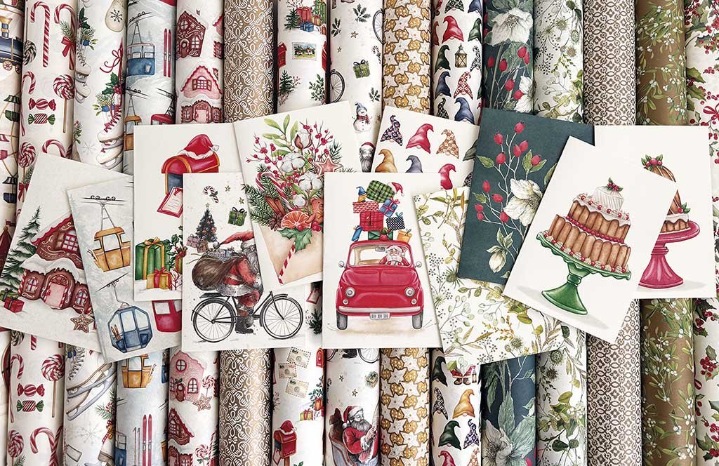 carte-decorative e biglietti auguri natale-eleganti