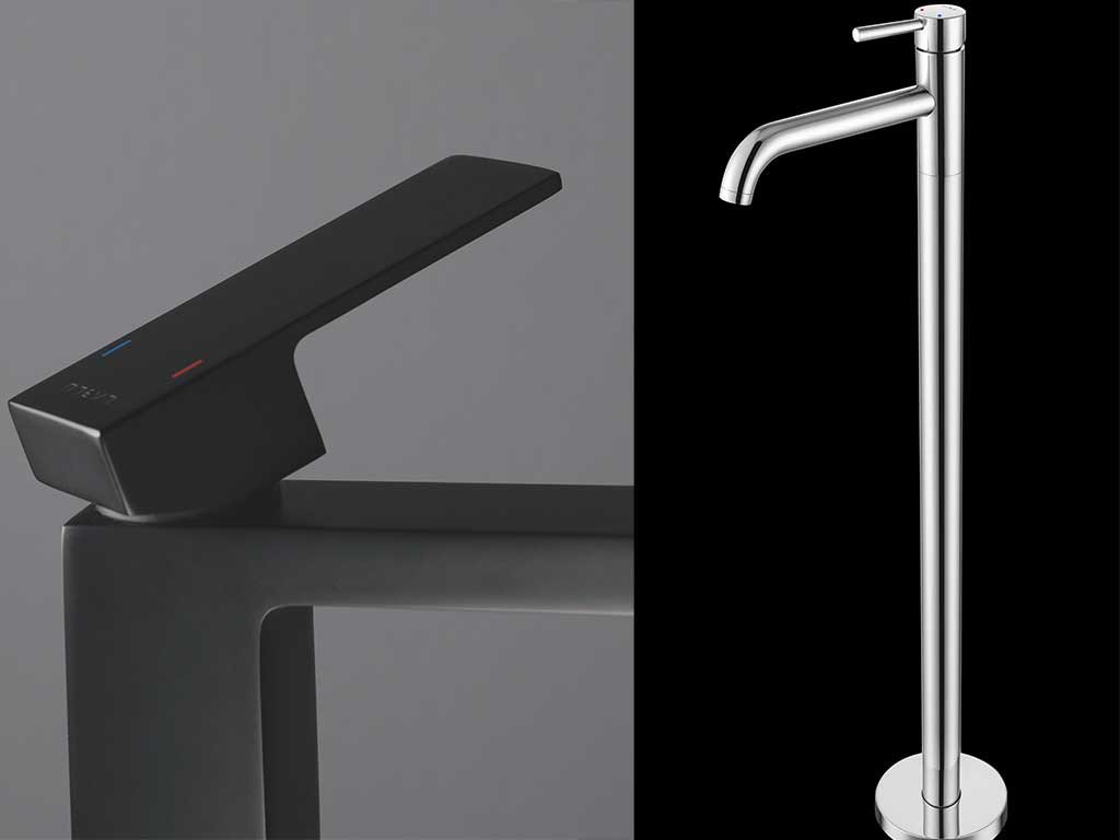 miscelatore-lavabo-nero-e-miscelatore-cromo-freestanding