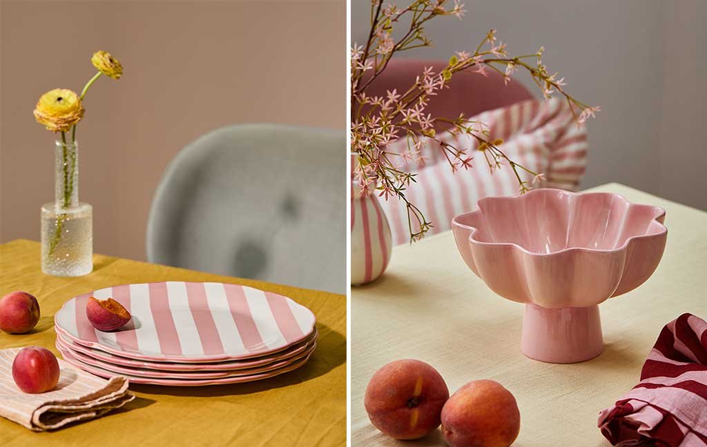 piatti-e-ciotola-rosa
