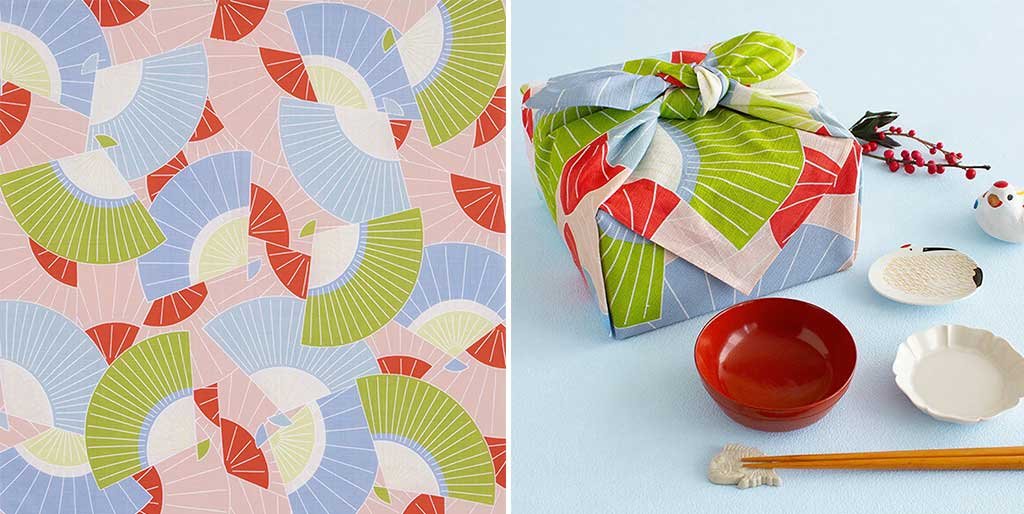 tessuto-per-Furoshiki in cotone biologico