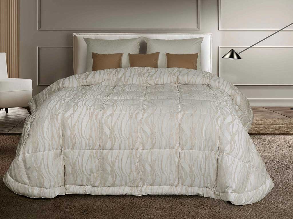 trapunta matrimoniale piuma oca