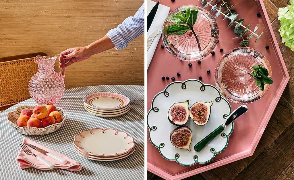 brocca-e-vassoio-rosa