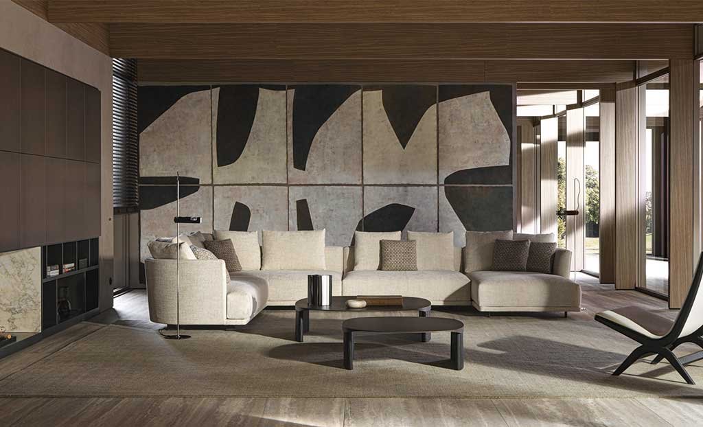 divano-angolare-tessuto-sfoderabile colore chiaro