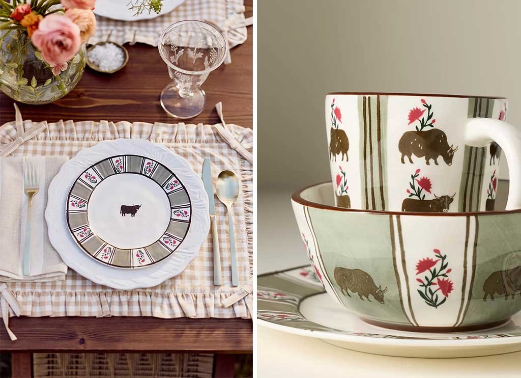 piatto-dessert-e-tazze-disegno-mucca