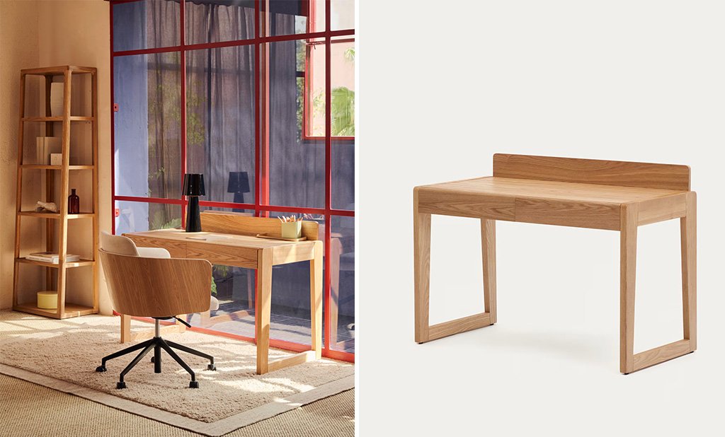 scrivania legno massiccio