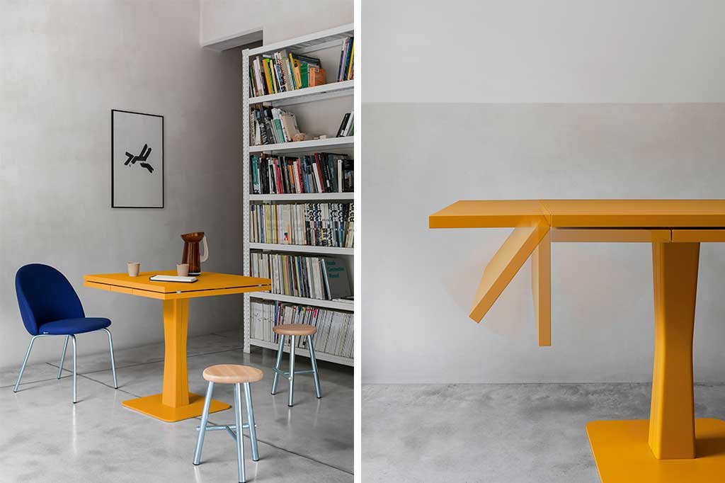 tavolino quadrato piccolo estendibile