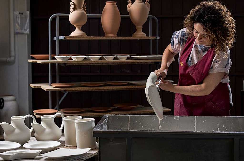 ceramista per un giorno laboratorio tassi deruta