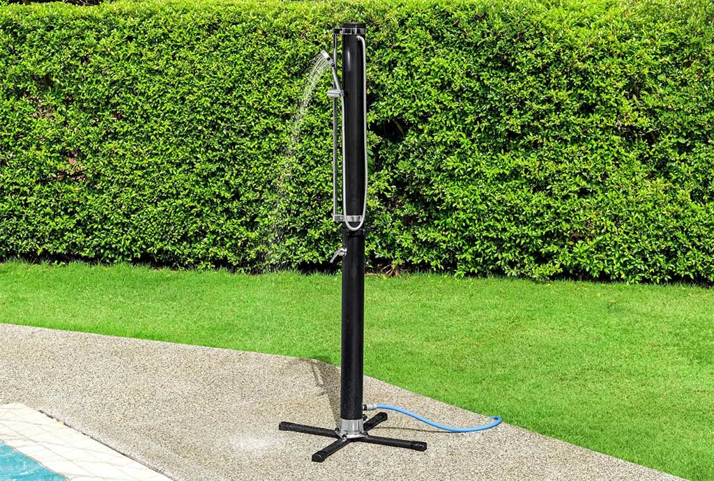 doccia solare da giardino