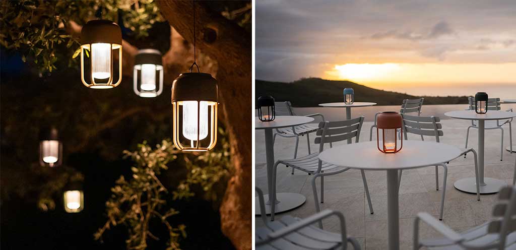 lanterna wireless ricarica solare design