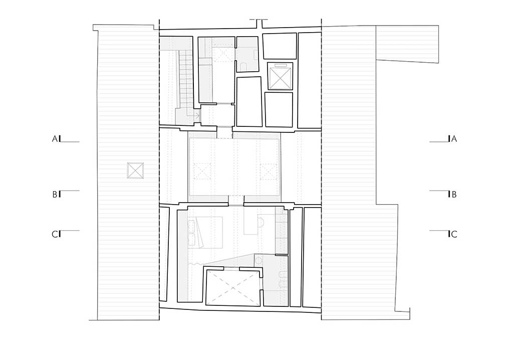 planimetria-piano-sottotetto-casa-centro-padova