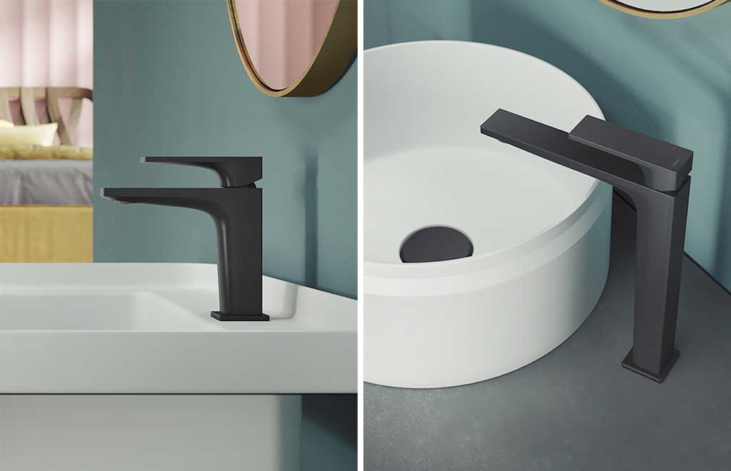 rubinetti nero lavabo