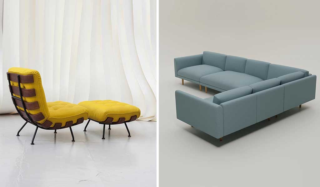 poltrona e divano modulare design
