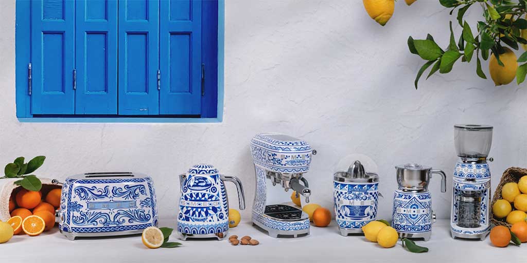 elettrodomestici-smeg-blu disegno dolce e gabbana