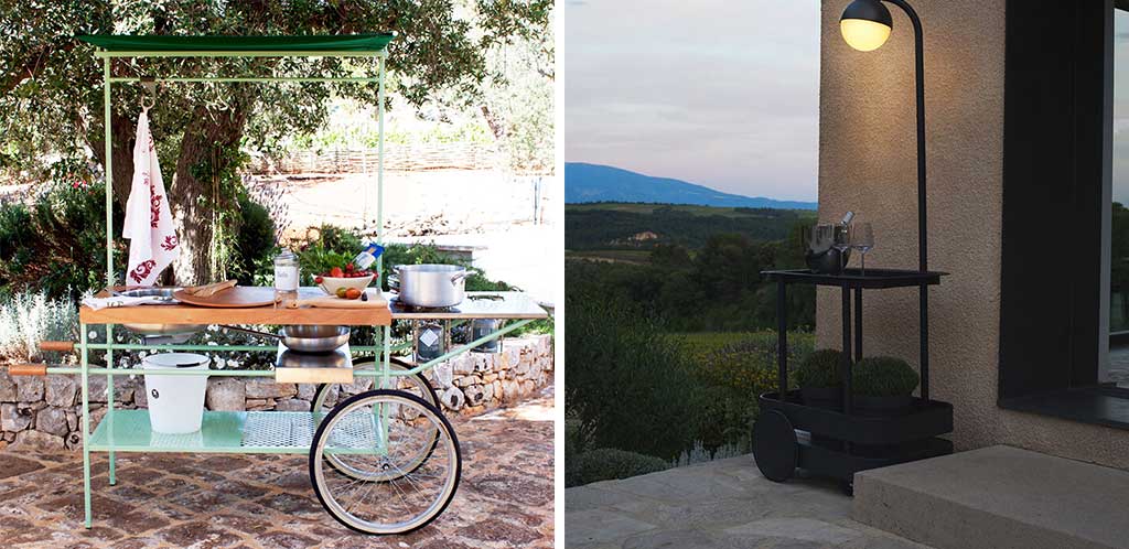 cucina-da-esterno-su-ruote-e-carrello-con-luce