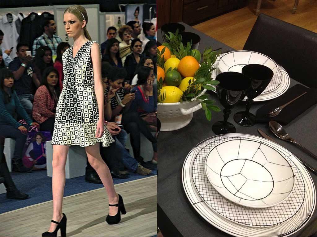 black & white fashion