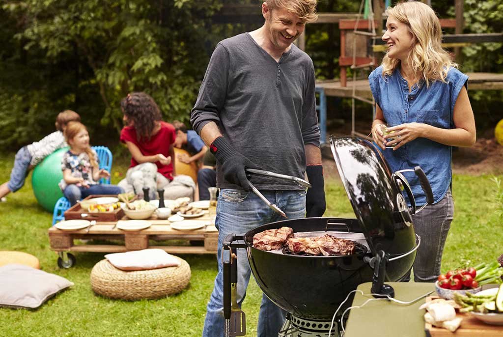 barbecue con amici