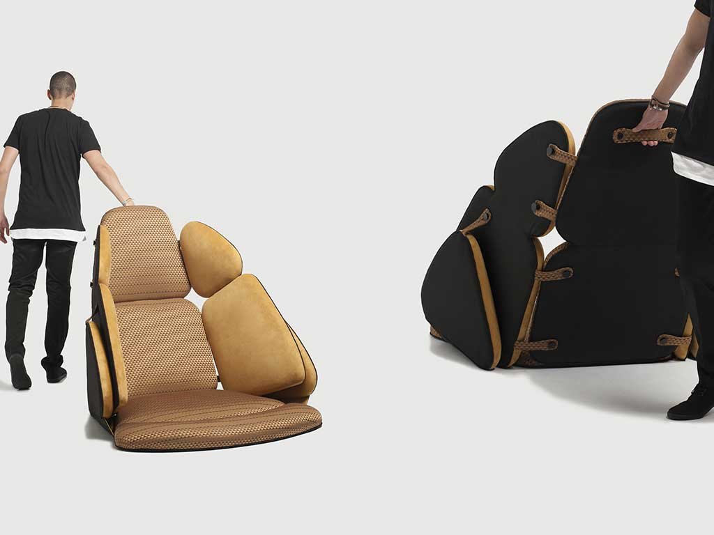 sedia trasportabile design