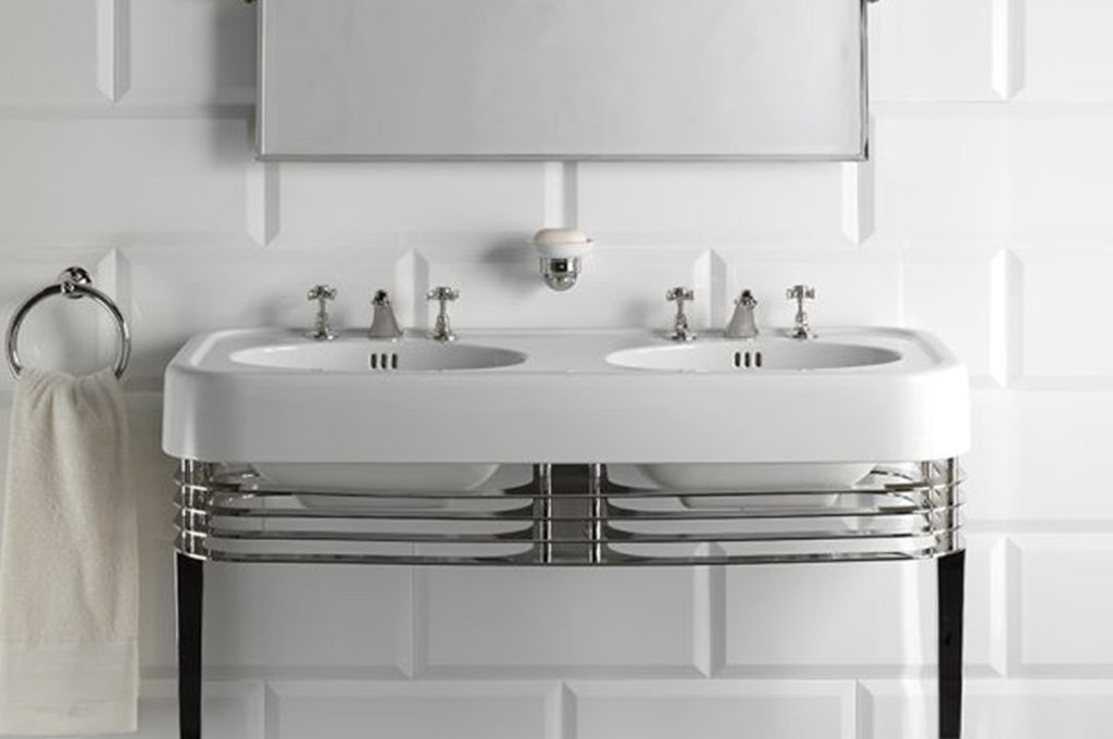 lavabo doppio ceramica