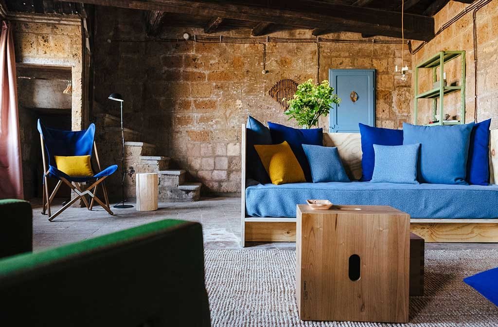 interno casa in tufo