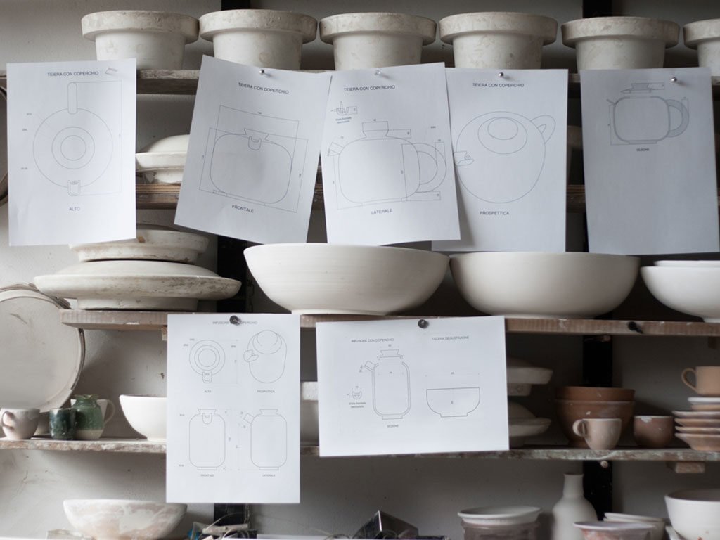 progetti e prove ceramica