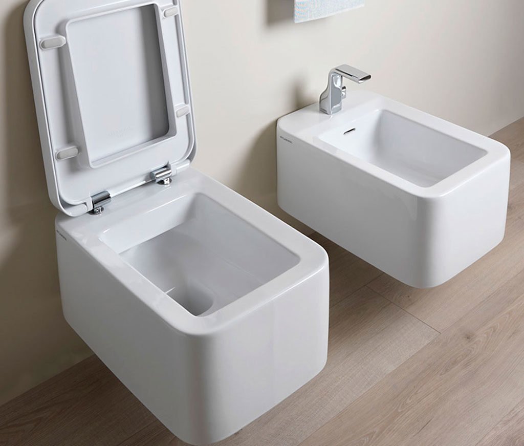 sanitari sospesi quadrati
