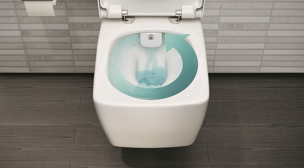 scarico acqua vaso wc