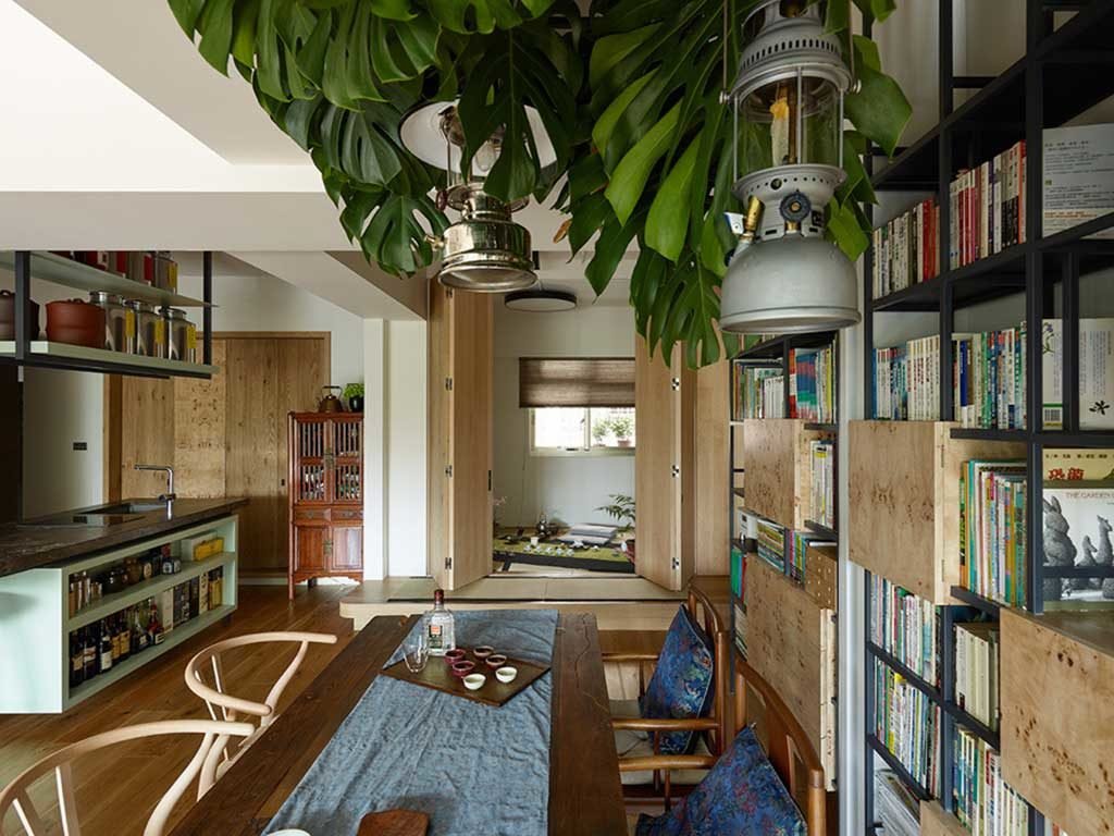 piante cucina soffitto