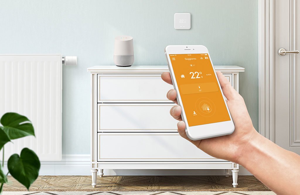 cellulare app termostato casa