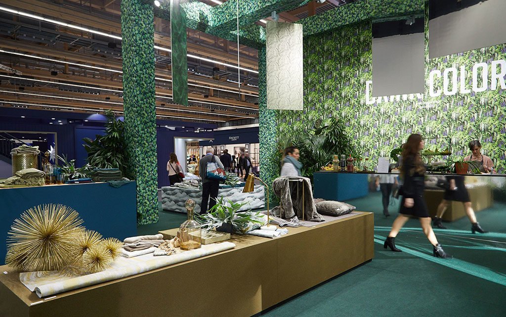 padiglione fiera verde