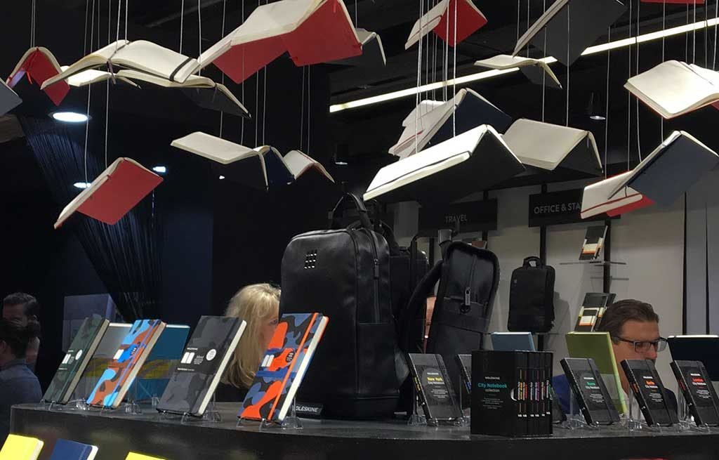 agende taccuini stand fiera