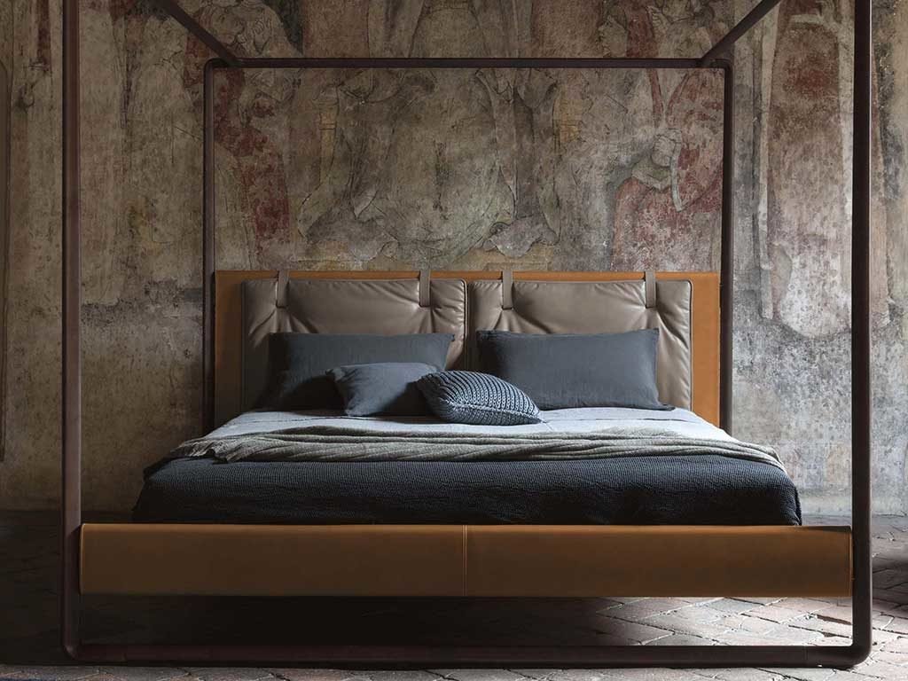 letto matrimoniale baldacchino