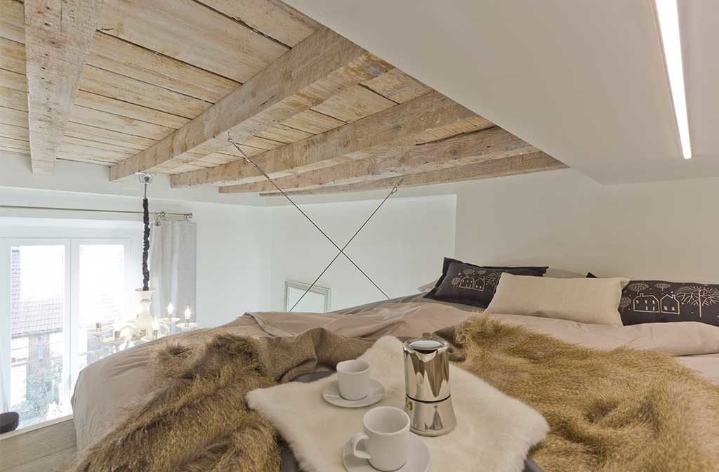 letto matrimoniale soppalco