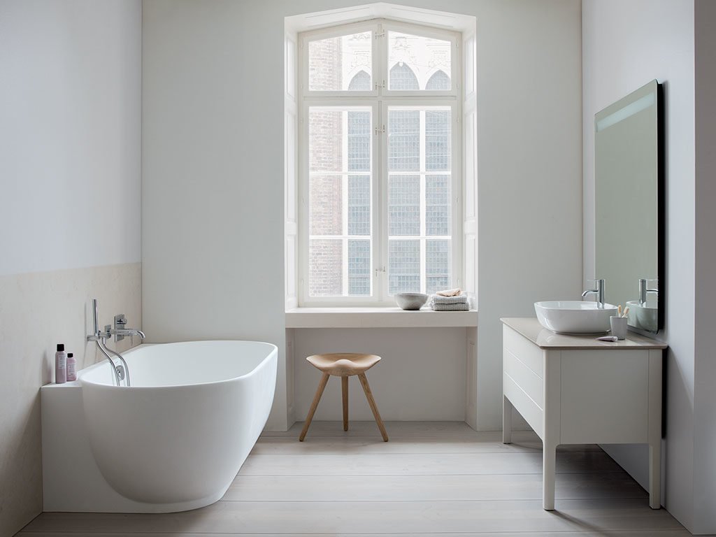 vasca da bagno ovale 